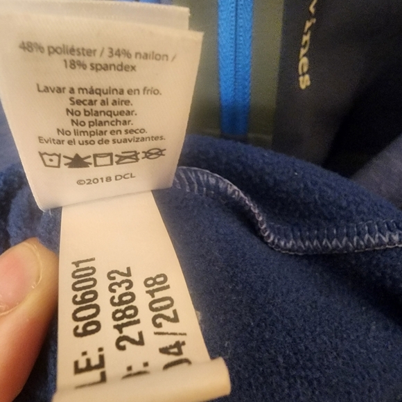 Vineyard Vines Blue Full Zip Front Pocket Stretch Vest Mens Large - Picture 6 of 9